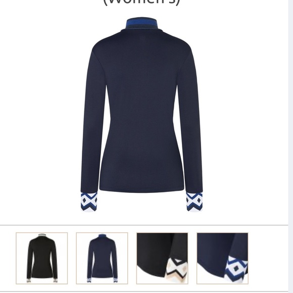 Bogner 1/4-Zip Mid-Layer ski jacket size 4 - Picture 2 of 8